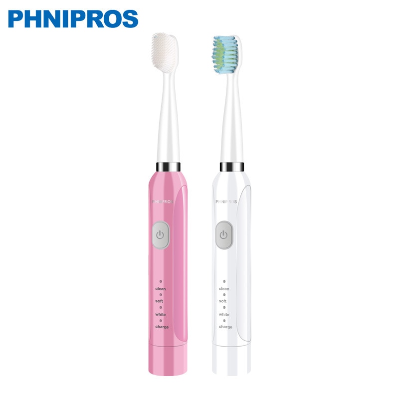 Cepillo de dientes automático cepillo de dientes eléctrico para adultos impermeable acústico cuidado dental femenino blanqueamiento cepil eléctrico dientes