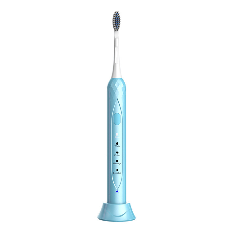 Cepillo de dientes automático cepillo de dientes eléctrico para adultos cepillo de dientes acústico impermeable cuidado dental femenino blanqueamiento cepil eléctrico dientes