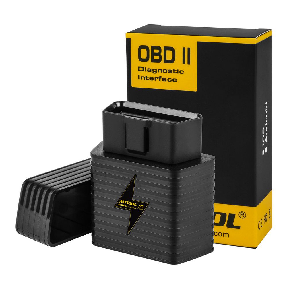 Autool A5 WiFi Bluetooth elm327 obd2 OBDII escáneres lectores de código de motor automotriz adaptadores de herramientas de diagnóstico automático (para Android ios)