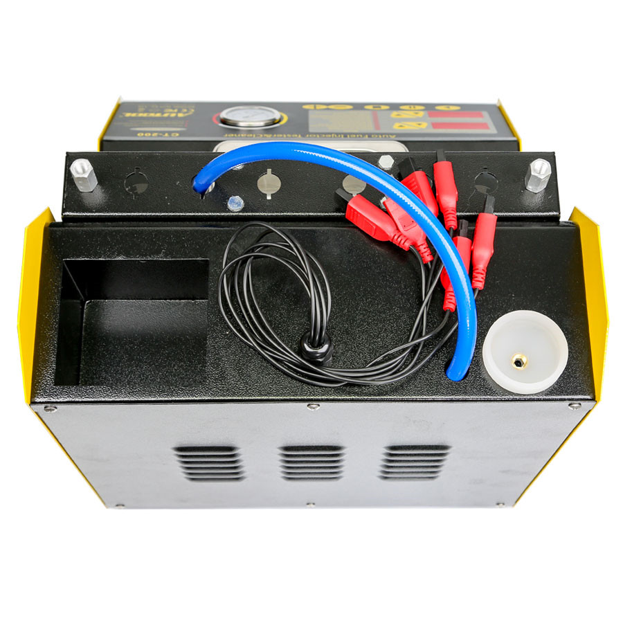 Limpiador de inyectores ultrasónicos autool ct200 y soporte del probador 110v / 220v, con panel en inglés