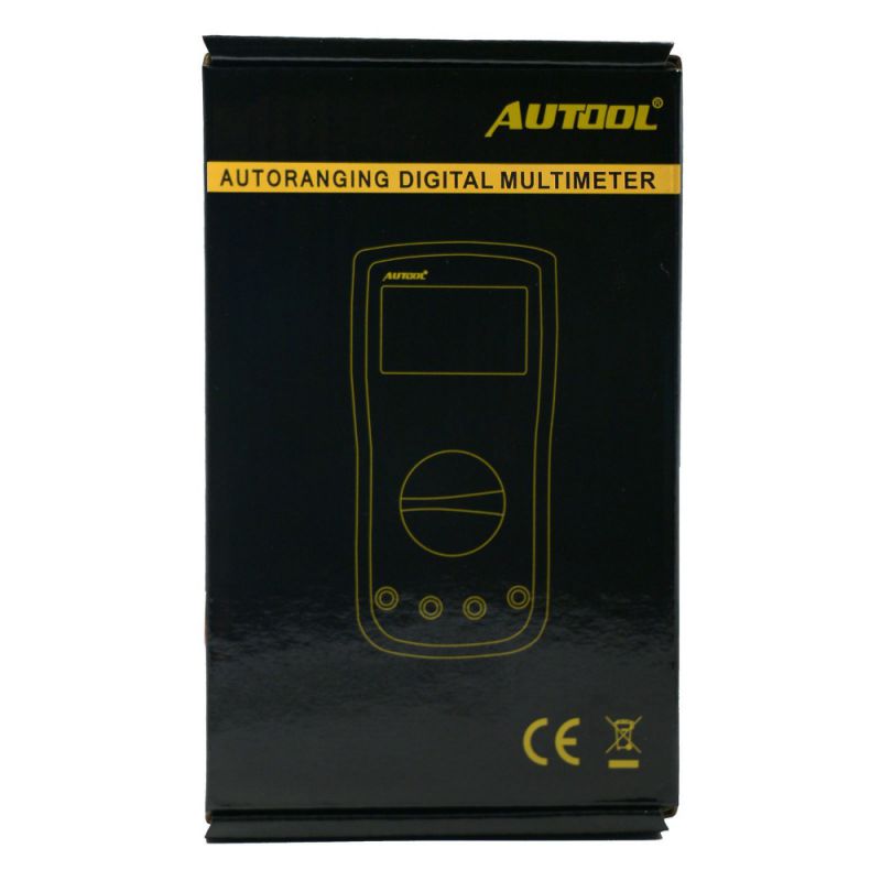 Autool dm400 multímetro digital 6000 contador retroiluminación AC / DC voltímetro Ohm medidor portátil