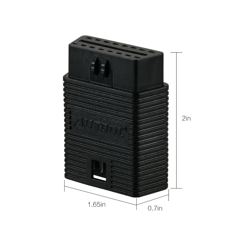 Enchufe de extensión universal del conector de extensión de 16 Pines autool OBDII para elm37 / al519 / easydiag para activar el conector del escáner OBD