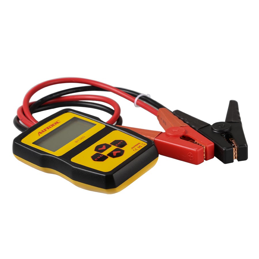 Autool bt360 12v probador de baterías automotrices detector digital de baterías de diagnóstico automotriz analizador de baterías automotrices arranque de herramientas de escaneo de carga