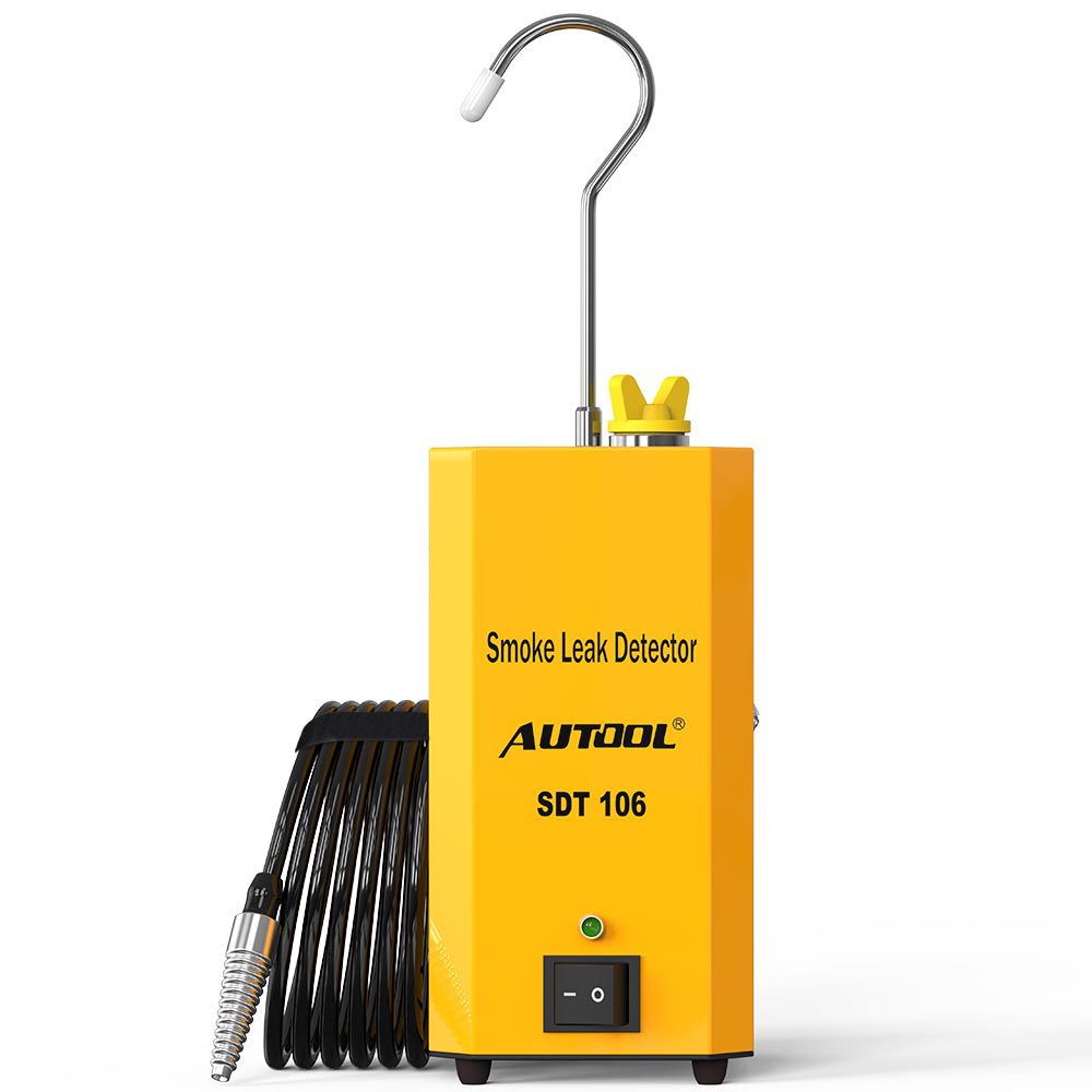 Autool SDT - 106 motocicleta / automóvil / todoterreno / detector de fugas de humo de camión detector de fugas de diagnóstico del sistema de tuberías