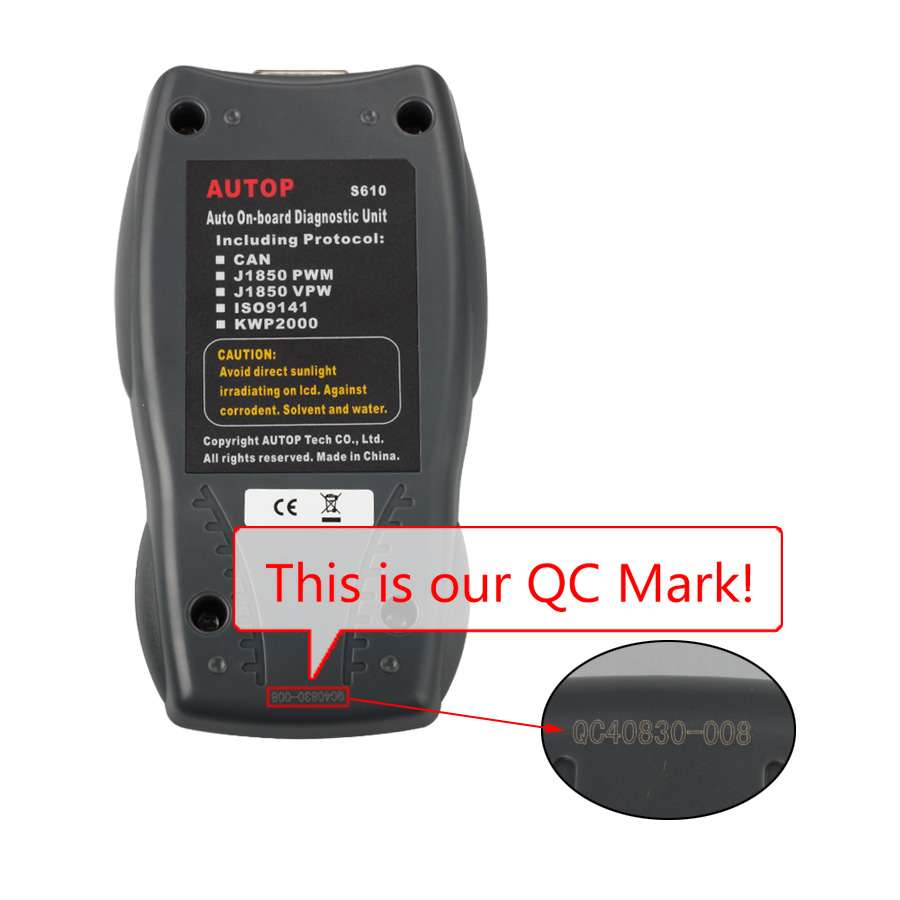 AUTOP S620 OBDII EOBD Code Reader