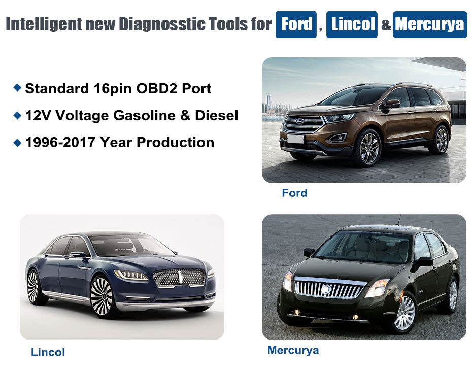 Autophix 7710 para la herramienta de diagnóstico de fallas múltiples Ford EPB DPF ABS SRS Oil FD + OBDII 