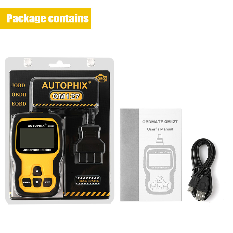 Escaneo obd2 del lector de código universal autophix om127 jobd / OBDII / eobd