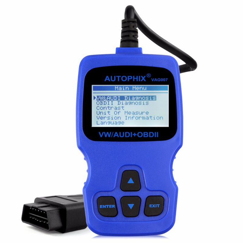 Autophix vag007 VW / Audi OBDII detector de fallas