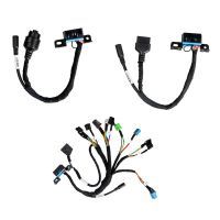 New Set of BENZ EIS/ESL Cables+7G Cable+ISM + Dashboard Connector for VVDI MB Tool Free Shipping