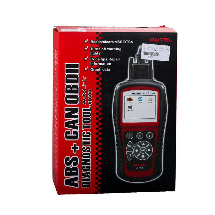 Best autoel autolink al609 ABS can OBDII Diagnosis ABS System Code Internet se puede actualizar