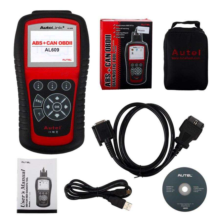 Best autoel autolink al609 ABS can OBDII Diagnosis ABS System Code Internet se puede actualizar