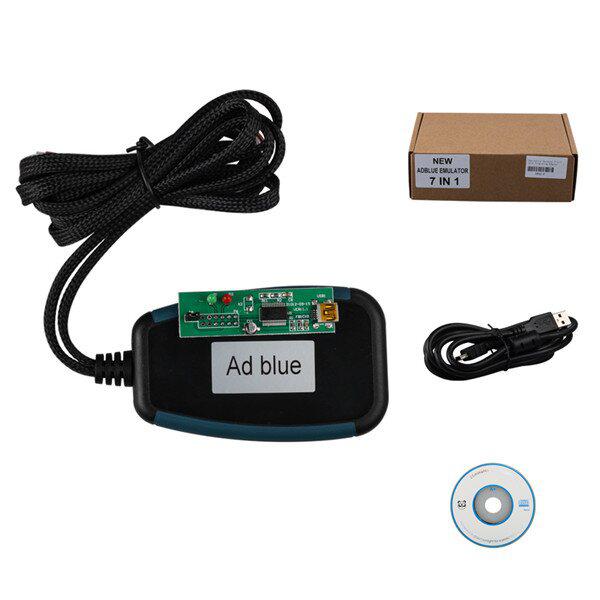 Best Price Adblueobd2 Emulator 7-In-1 With Programming Adapter with Disable Adblueobd2 System for Benz Man Scania Volvo Iveco DAF Re-nault