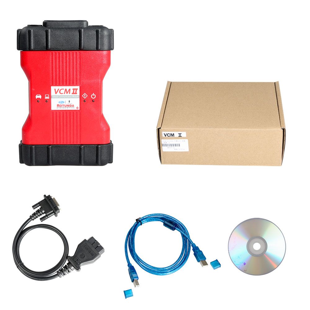 Best Quality Ford VCM II VCM2 Diagnostic Tool Supports Latest Ford VCM IDS V123.04
