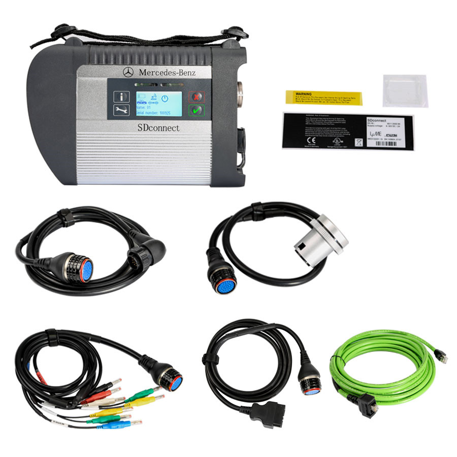 V2022.12 MB SD C4 utiliza WiFi para conectar diagnósticos compactos de 4 estrellas para vehículos y camiones multilingües