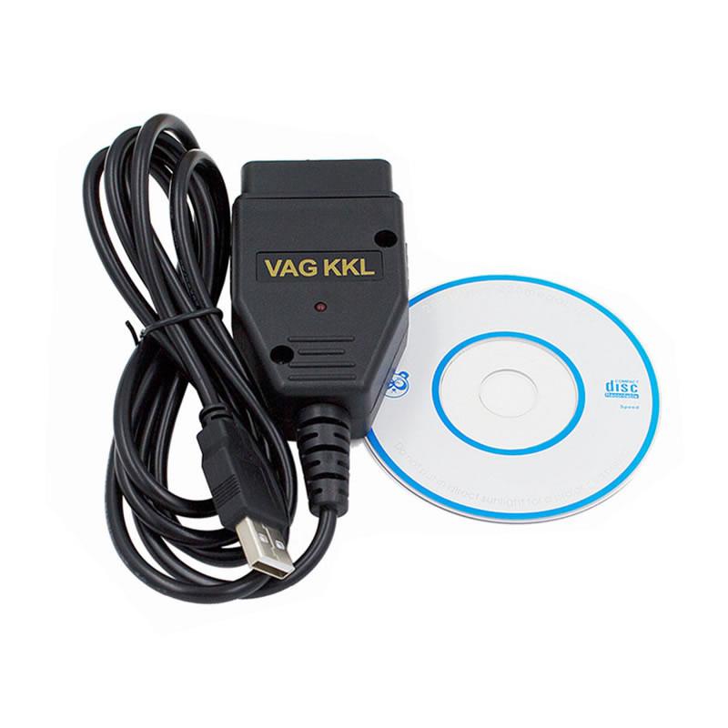 VAG 409 VAG - com 409.1 VAG com 409.1 KKL obd2 interfaz de herramienta de diagnóstico de escáneres de Cable USB para Audi / Volkswagen / Skoda / Seat