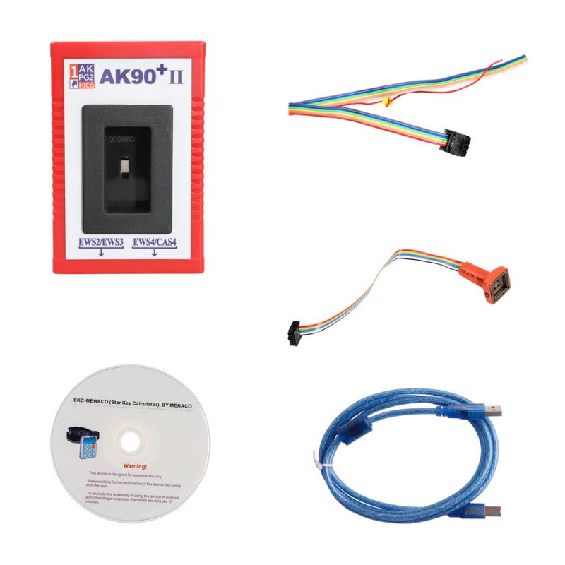 Newest BMW AK90+ II Key Programmer for All BMW EWS Version V3.19