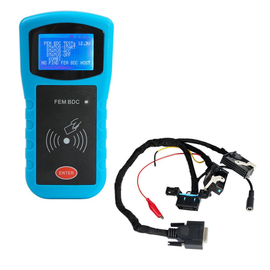 BMW FEM/BDC Key Programmer Data Desktop Test Platform for FEM/BDC Key and Program ECU Gearbox