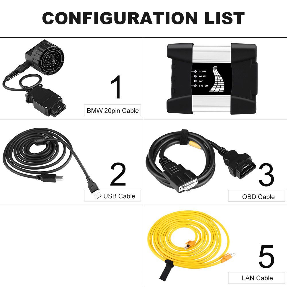 BMW ICOM NEXT A + B + C Wi-Fi NEW GENERATION of ICOM A2 Free Shipping by DHL