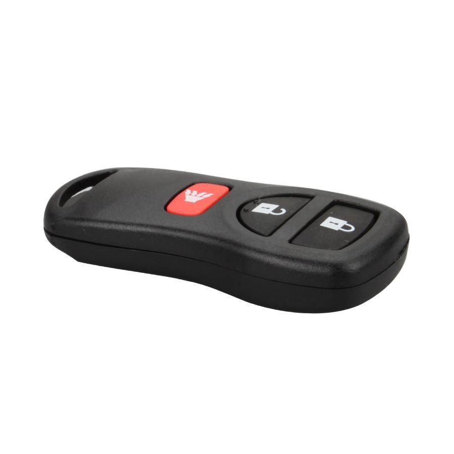 Remote Key Shell 3 Button for Nissan 10pcs/lot