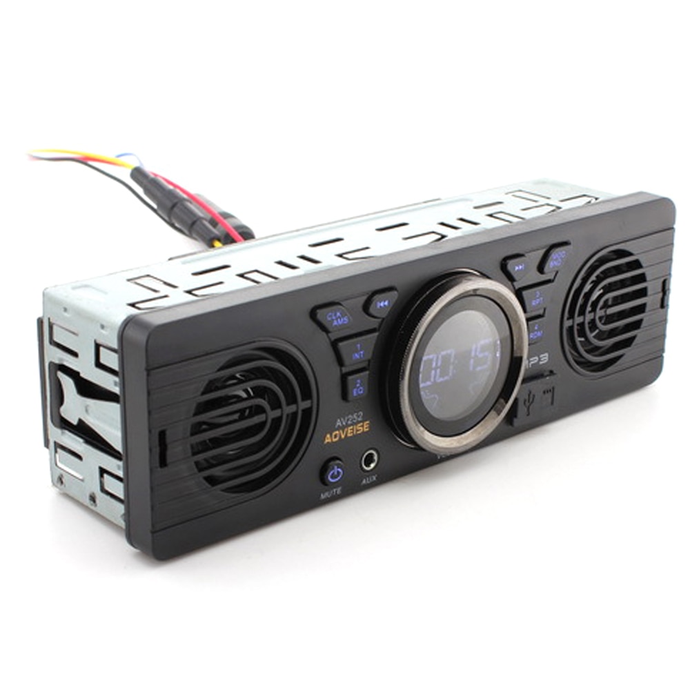 12.0v tarjeta de memoria digital segura para vehículos mp3 Audio Radio para vehículos eléctricos con altavoces Bluetooth anfitrión altavoces radio para vehículos estéreo para vehículos