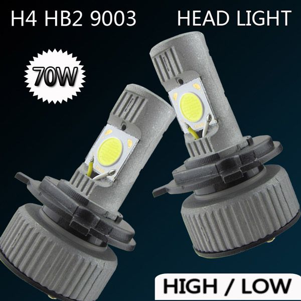 General Motors truck H4 3600lm 70w faros LED H / l luz de haz 6000k 7500k integrada