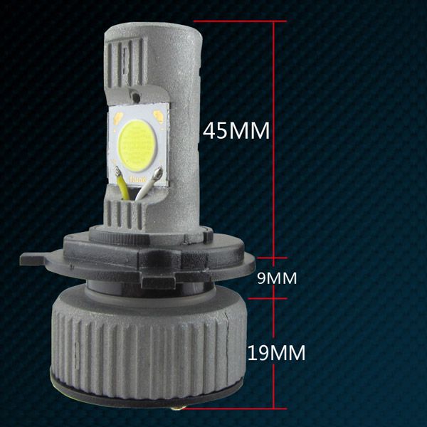 General Motors truck H4 3600lm 70w faros LED H / l luz de haz 6000k 7500k integrada