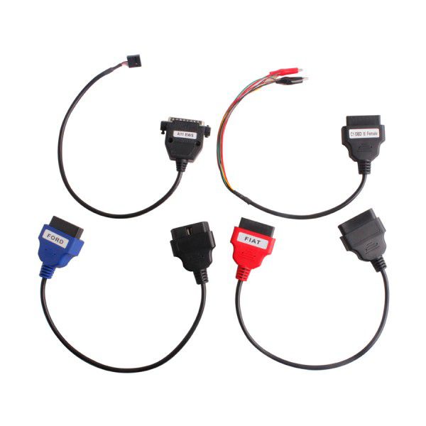 Carprog full v10.93 con 21 adaptadores para soportar el reinicio del airbag, salpicadero, immo, mcu / ECU