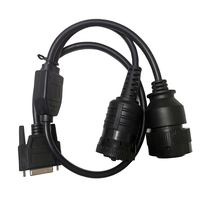 14Pin + 9Pin 2 in 1 Cable for CAT ET3 ET III Communication Adapter III ET-3 ET 3 14Pin and 9Pin 2 in 1