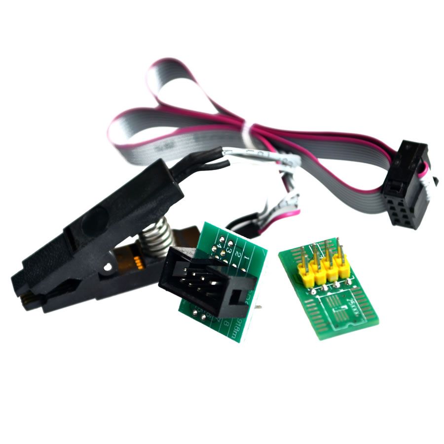 CH341A 24 25 Series EEPROM Flash BIOS USB Programmer Module + SOIC8 SOP8 Test Clip For EEPROM 93CXX / 25CXX / 24CXX DIY KIT