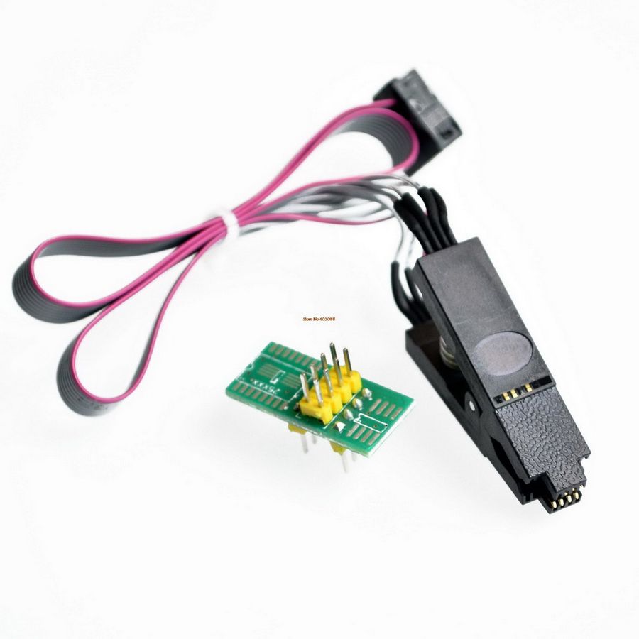 CH341A 24 25 Series EEPROM Flash BIOS USB Programmer Module + SOIC8 SOP8 Test Clip For EEPROM 93CXX / 25CXX / 24CXX DIY KIT