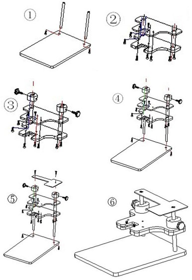 Estantes bdm baratos con kit de adaptadores para fgtech original