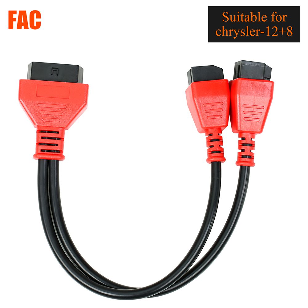 Adaptadores FCA 12 + 8 para Chrysler maxisys / im608 / Launch x431 V / obdstar