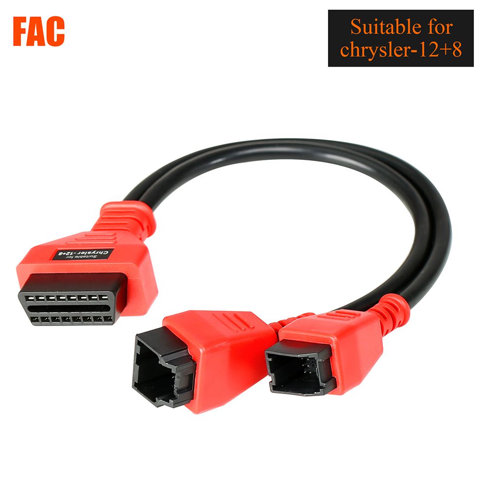 Adaptadores FCA 12 + 8 para Chrysler maxisys / im608 / Launch x431 V / obdstar