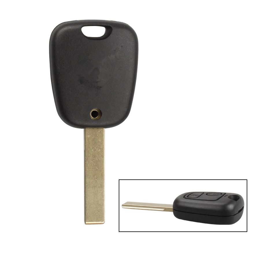 Remote Key Shell 2 Button (With Groove) For Citroen 5pcs/lot