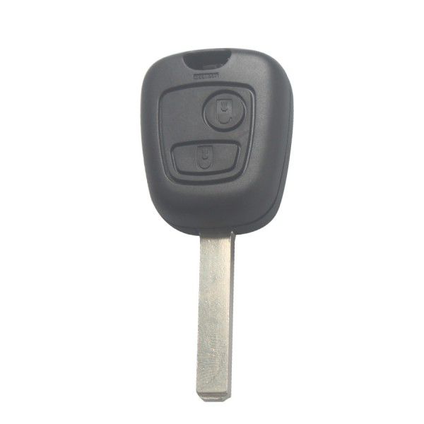 Carcasa de llave de control remoto 2 botón va2 (sin logotipo) para Citroën 10 piezas / lote