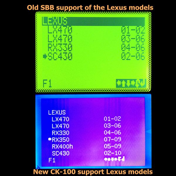 Módulo lexus, programador clave CK - 100
