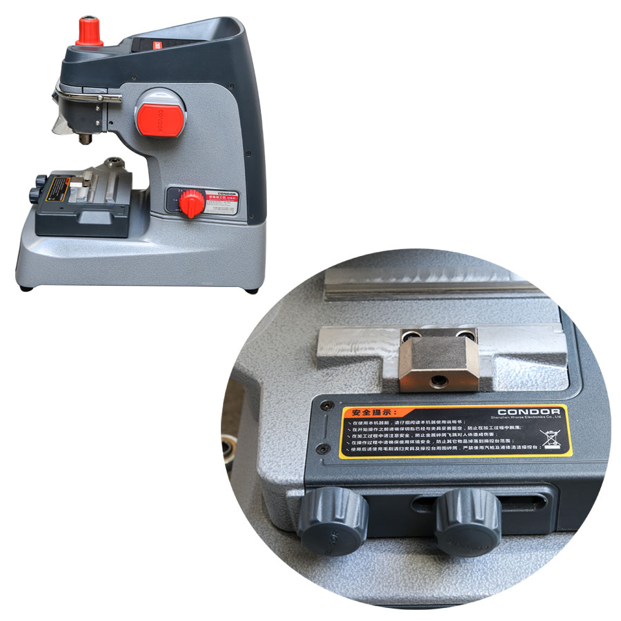 Garantía de tres años para la máquina de corte de llaves mecánicas original xhorse Condor XC - 002 ikeycutter