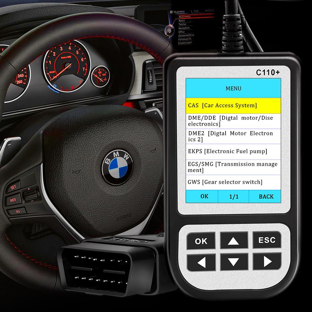 Creator C110 V6.0 BMW Code Reader