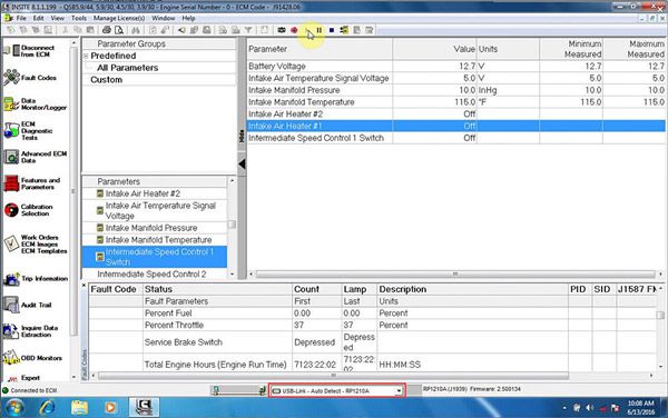 CUMMINGS insite 8.2.0.184 versión 500 veces de software pro limita el soporte multilingüe