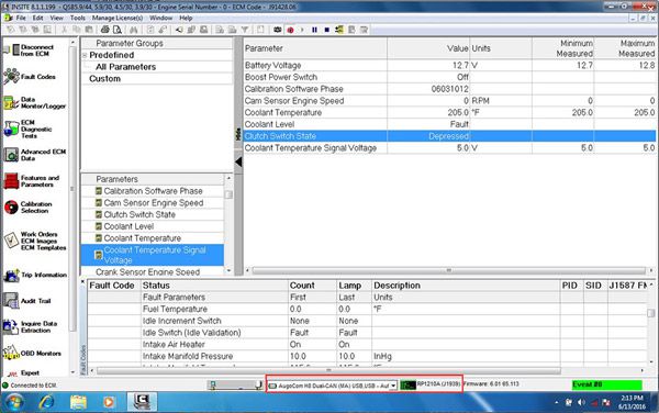 CUMMINGS insite 8.2.0.184 versión 500 veces de software pro limita el soporte multilingüe