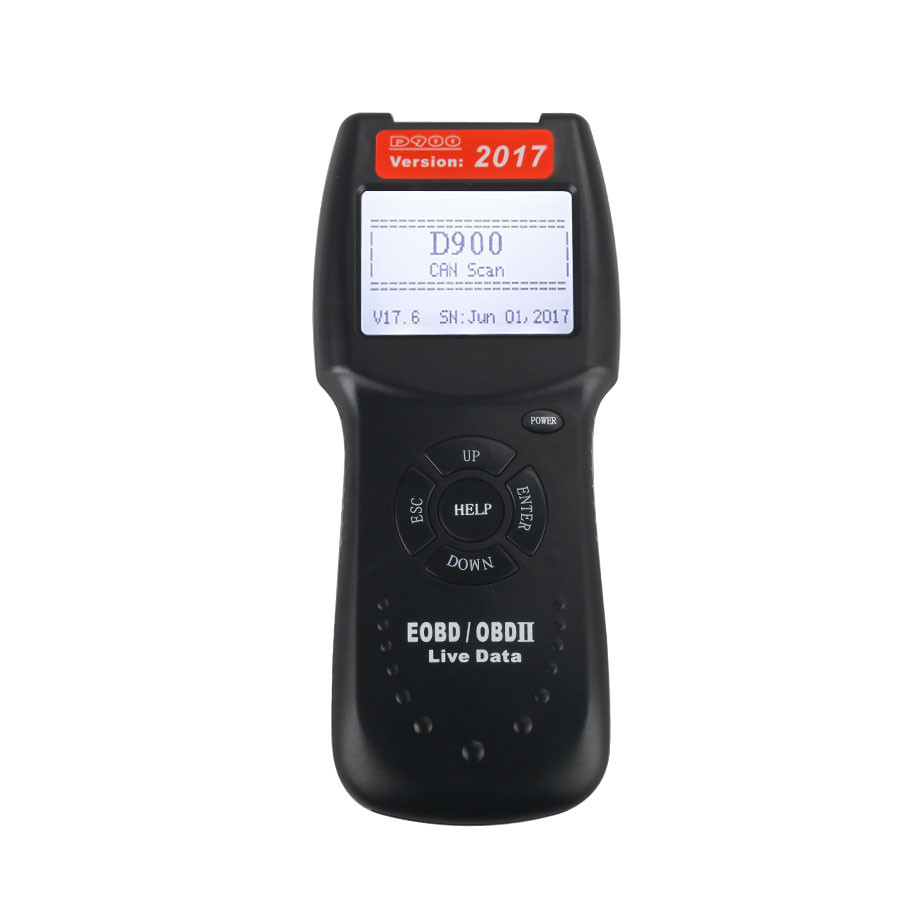 V17.6 Version D900 CANBUS OBD2 Live Data Code Reader