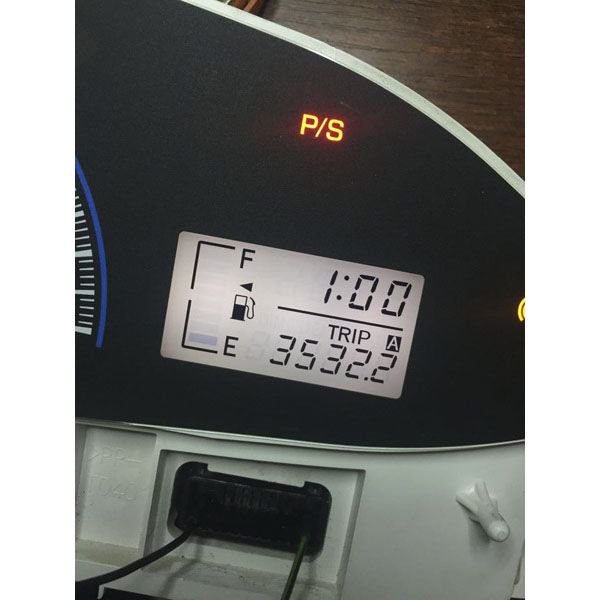 Reemplazo de pantalla LCD del salpicadero Toyota vios 2008 - 2012