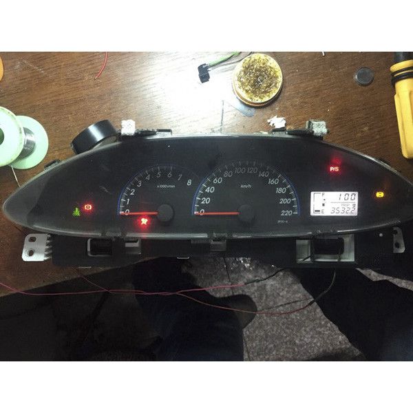 Reemplazo de pantalla LCD del salpicadero Toyota vios 2008 - 2012