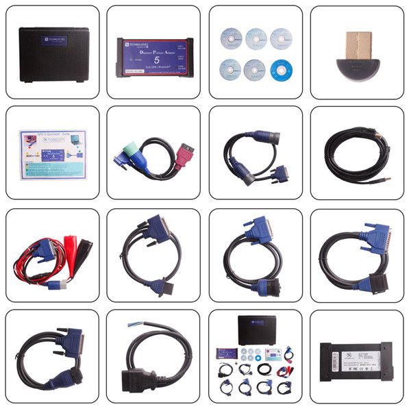 Adaptadores de Protocolo dpa5 Dearborn 5 escáneres de camiones obd2 pesados DPA 5 herramientas de diagnóstico pesadas para motores diesel (sin bluetooth)