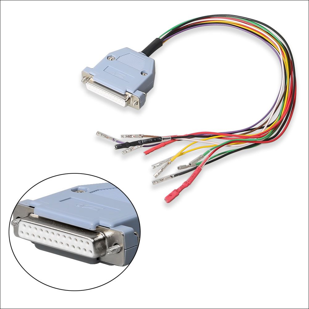 El cable obd, en colaboración con CGDI bmw, Lee isn n55 / N20 / n13 / b38 / B48 y todo el BMW Bosch ECU sin desmontarlo