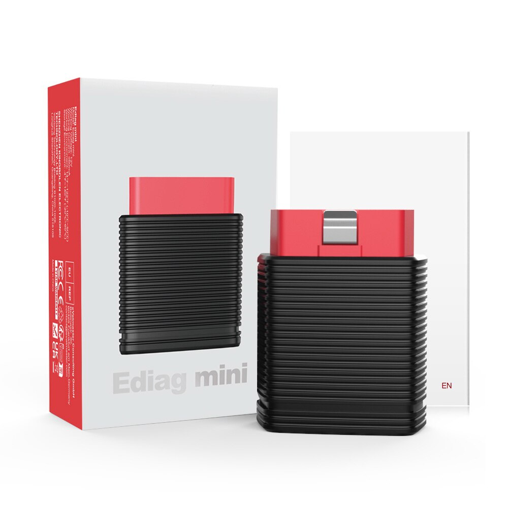 EDIAG MINI OBD2扫描仪全系统汽车诊断工具15重置读取/清除代码错误终身免费更新PK THINKDIAG