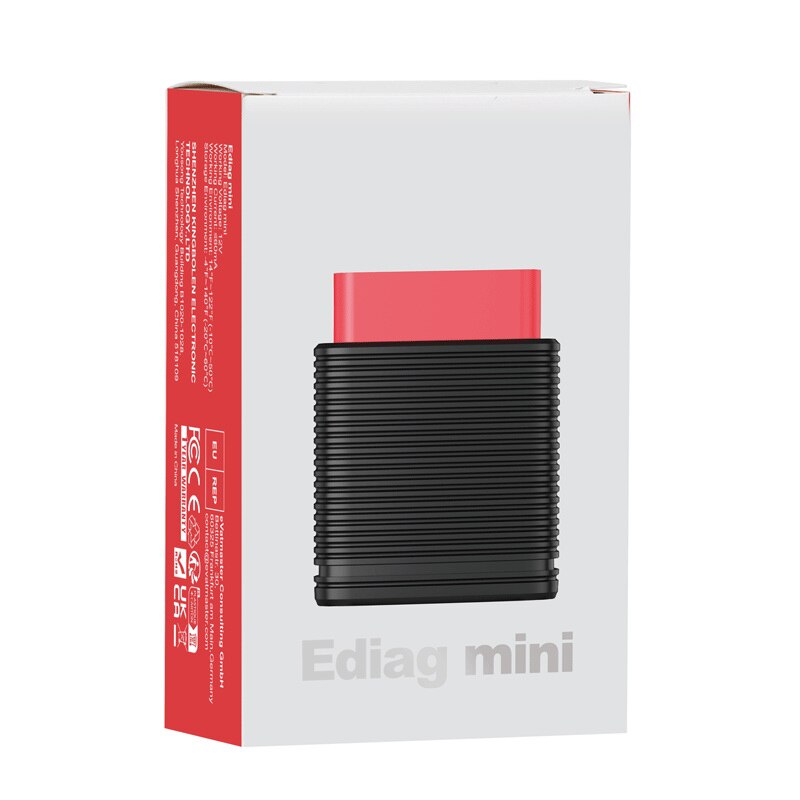 EDIAG MINI OBD2扫描仪全系统汽车诊断工具15重置读取/清除代码错误终身免费更新PK THINKDIAG