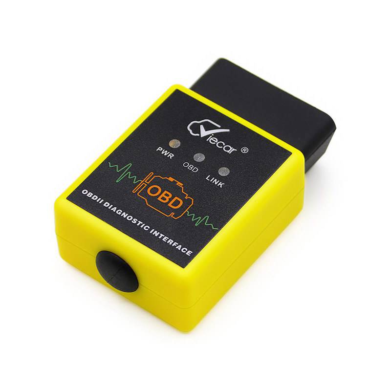 Elm 327 V1.5 viecar vc002 - a Bluetooth Automatic Code Reader admite el Protocolo OBDII 9 para trabajar en Android Torque