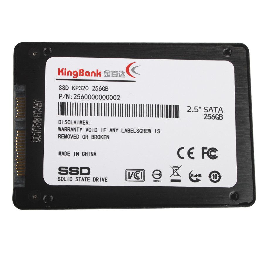 Vaciado​​​​​​​SSD kp320 (sin software) 256 GB