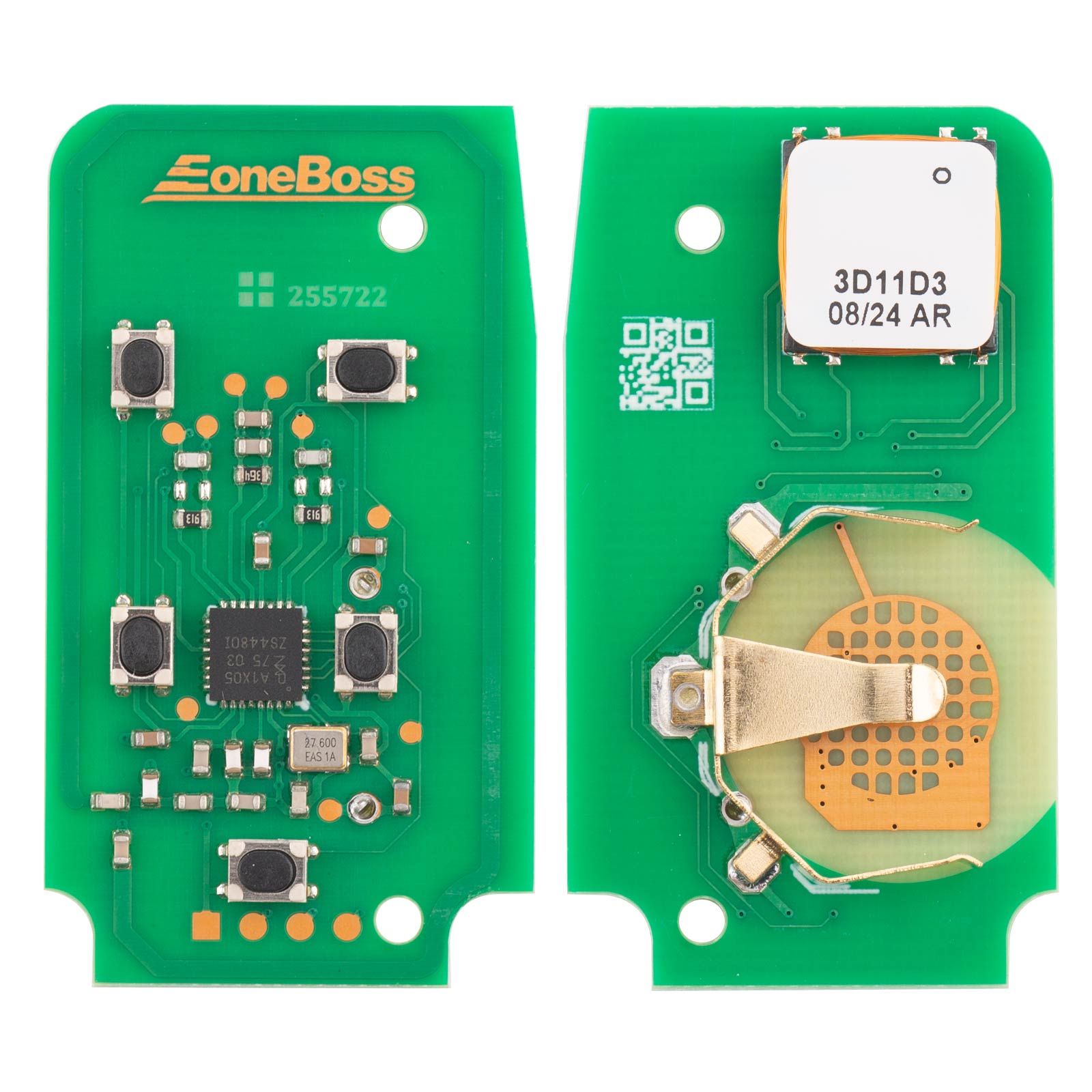 EONEBOSS for JLR Key PCB Board Only Support Year 2018-2021 Frequency: 315MHz / 433MHZ